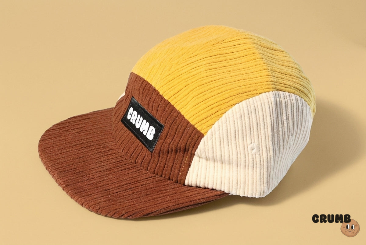 Raw Apricot Cap — Crumb kids corduroy cap