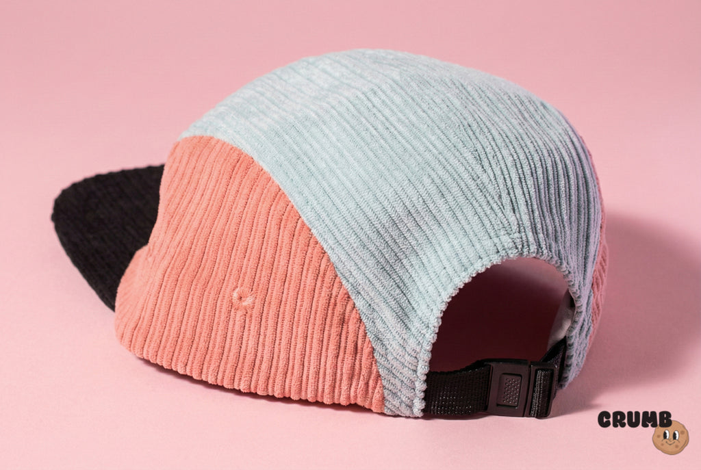 Plum Block Cap — back view showing the adjustable snapback strap