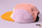 Berry Drip Cap kids corduroy cap, side view
