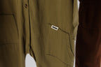 Close-up of front pockets of kids overall by Crumb