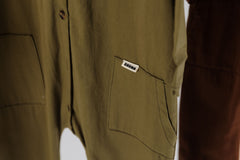 The Off Beat Overalls - Pistachio