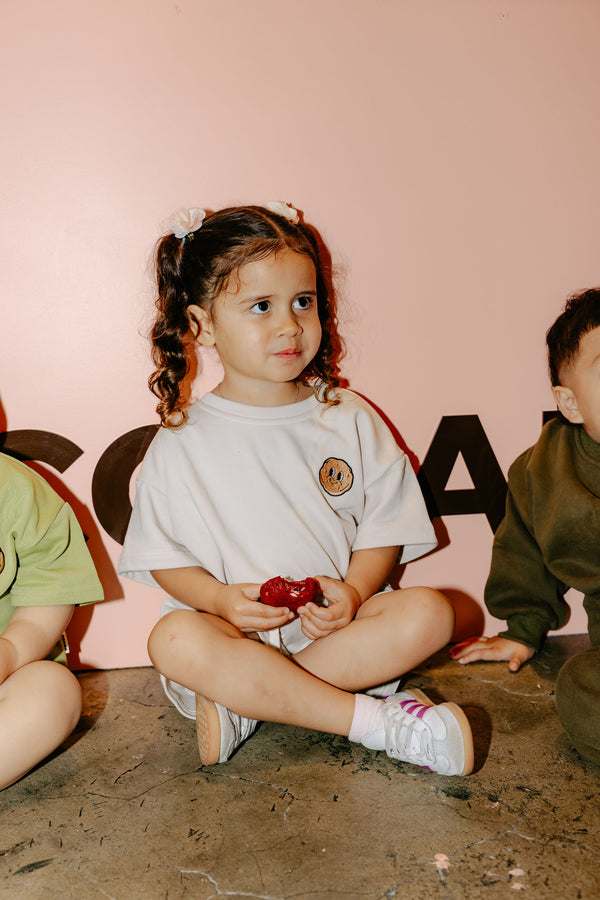 The Drop Sleeve Set - Milk White