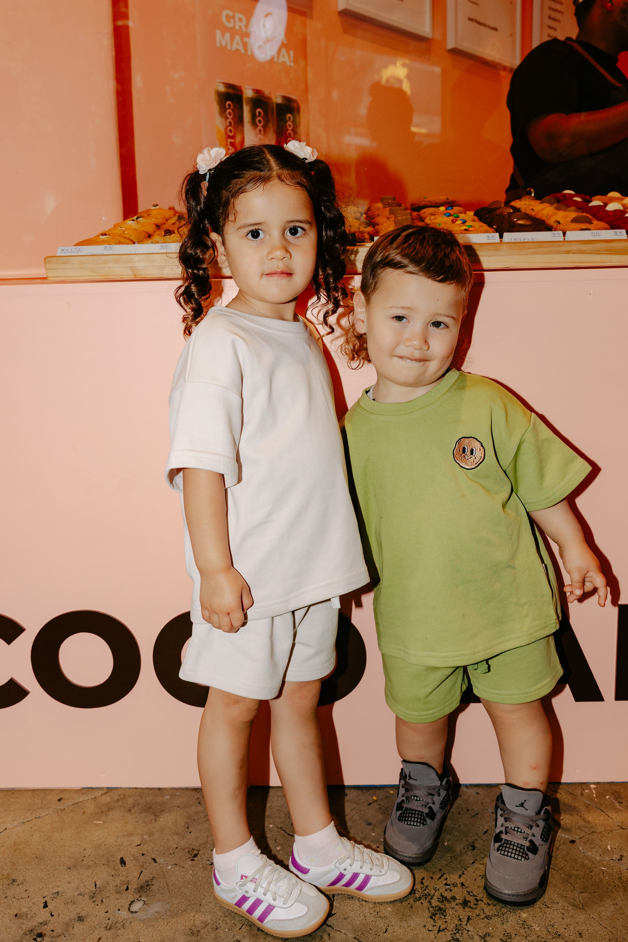 The Drop Sleeve Set - Milk